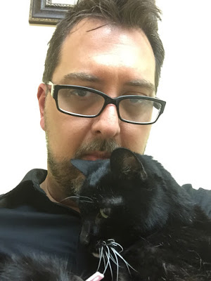 June and me, nuzzling to the end